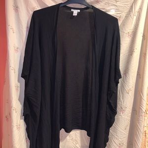 Black bat/ wing style cardigan